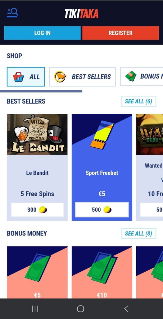 tiki taka casino Gameplay